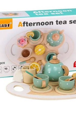 Wooden Tea Set