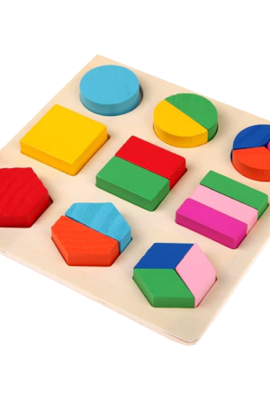 Geometric board blocks