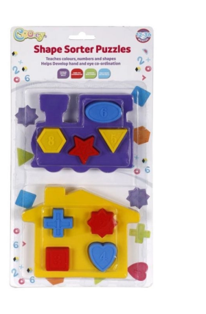 Puzzle shape sorter