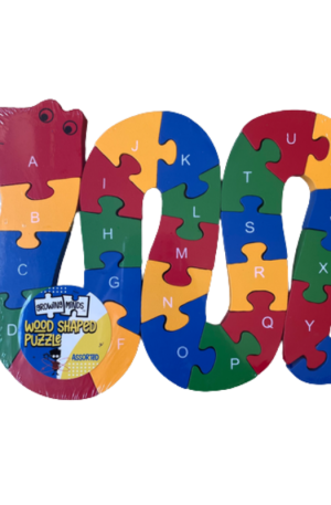 Wood animal shaped puzzle