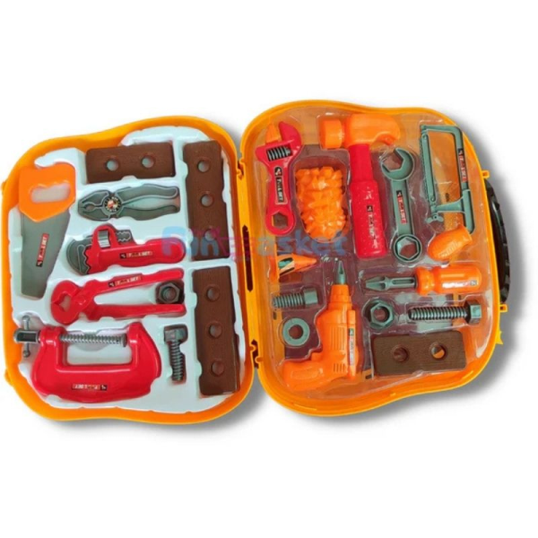 Tool set in case