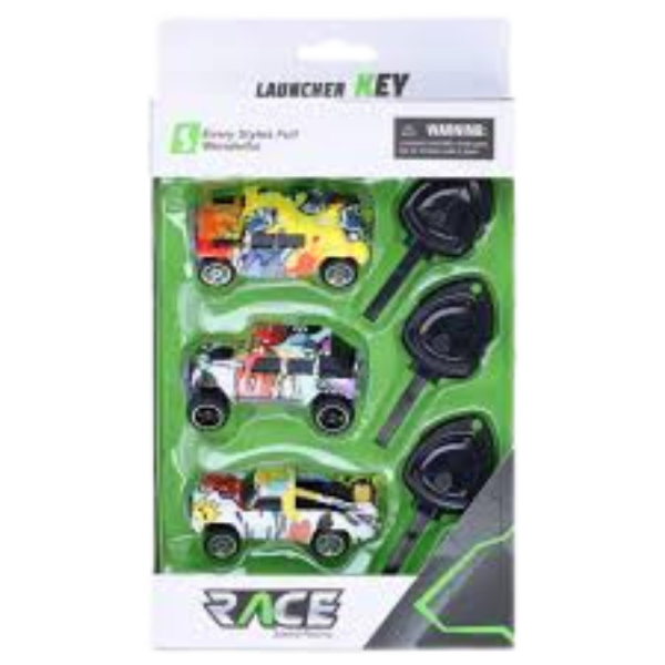 3 piece car set with keys