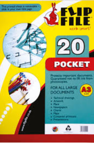 A3 Pocket display file