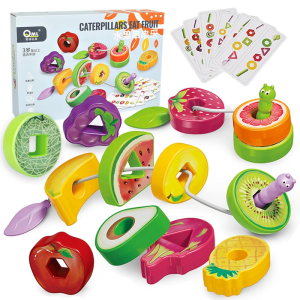 Caterpillar eat fruit puzzle