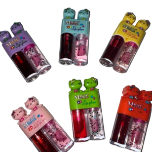 Blue Dual Lipgloss Set
