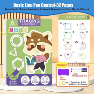 Erasable Tracing Book