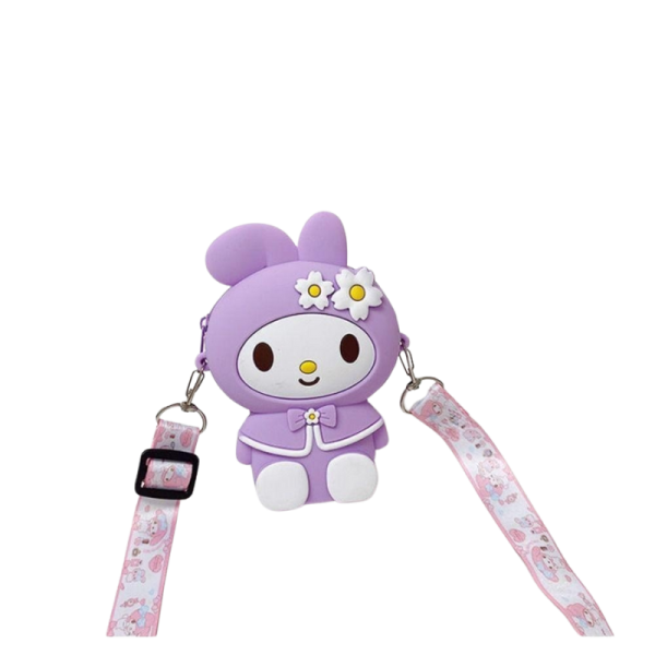 Purple Hello Kitty Pouch