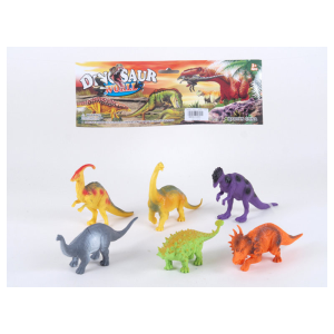 Dinosaur World Set Of 6 Donos