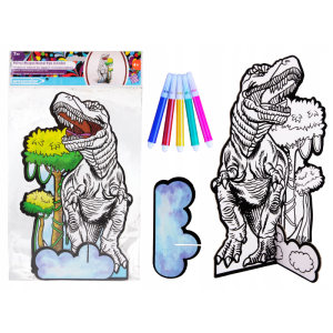 Velvet Shape Stand-Up Dinosaur
