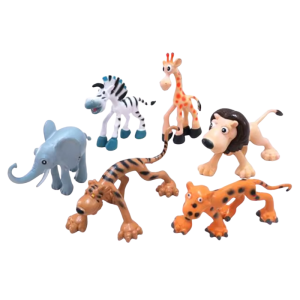 Zoo Animals 6 Piece