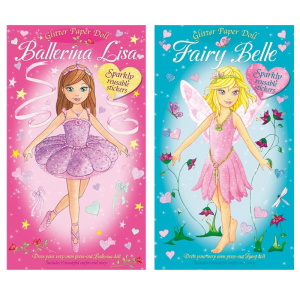 Glitter Paper Doll Book