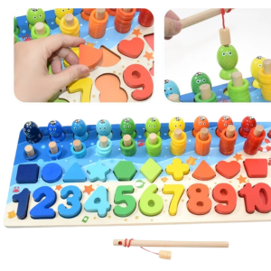 Wooden Maths Activity Board
