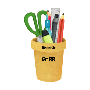 Gr RR (Rhenish) back to school package