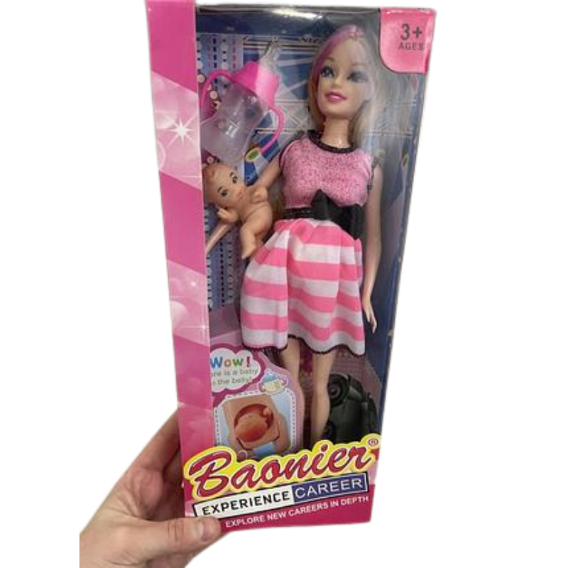Assorted Baonier Doll With Baby