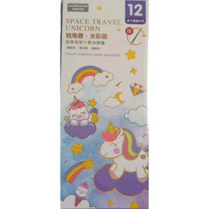 Unicorn Watercolour Painting