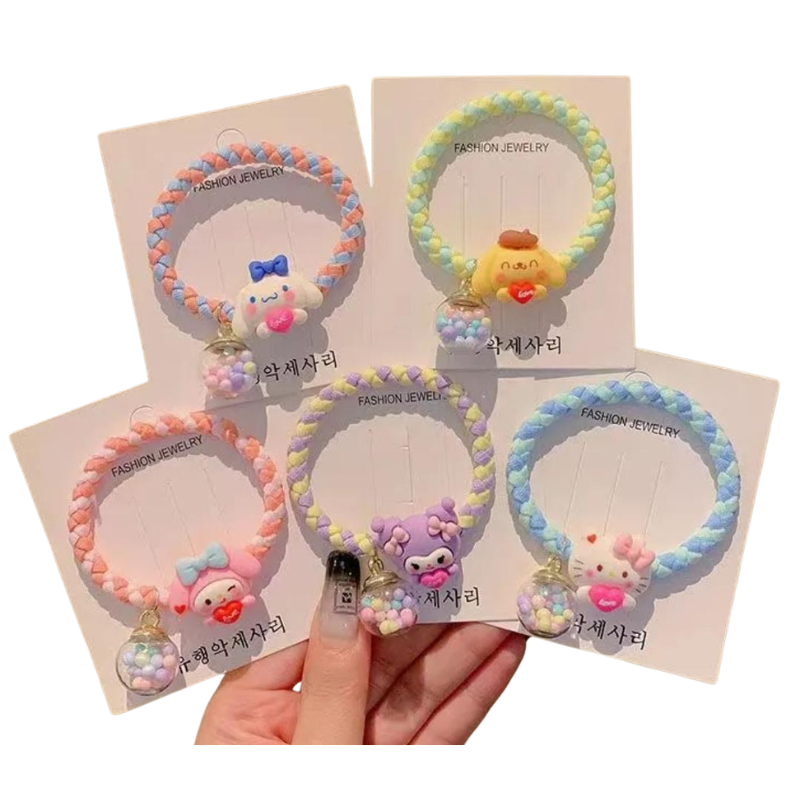 Assorted Sanrio Hairtie/Bracelet