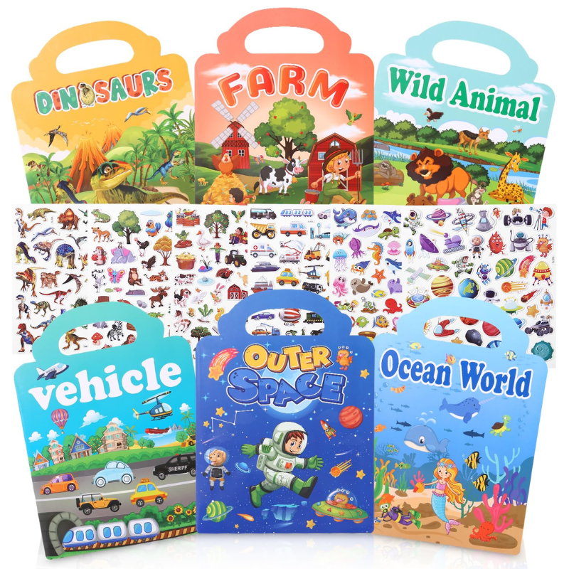 Assorted Sticker Book