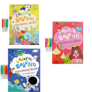 Creative Graffiti Coloring Book