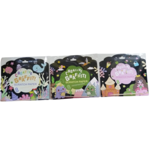 Creative Graffiti Scratch Paper