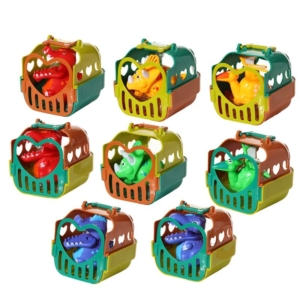 Push-In Dino In Cage